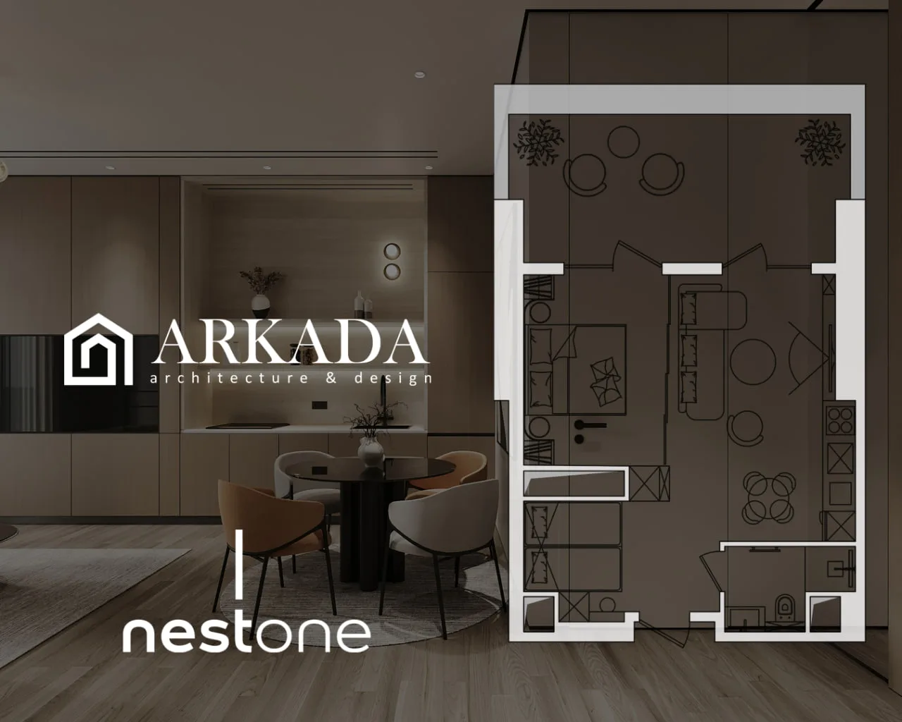 NEST ONE kvartira — 2